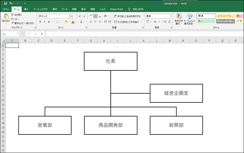 整備された図